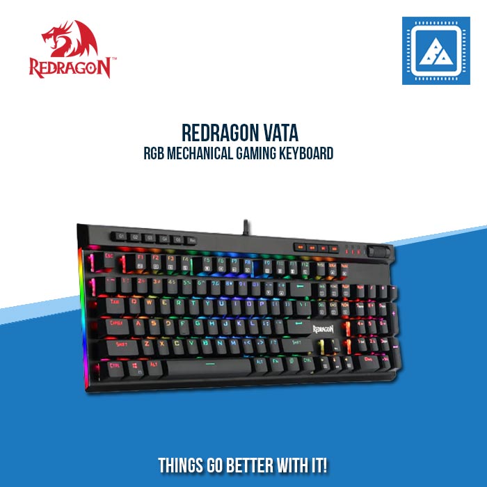 REDRAGON VATA RGB MECHANICAL GAMING KEYBOARD REDRAGON VATA RGB MECHANICAL GAMING KEYBOARD